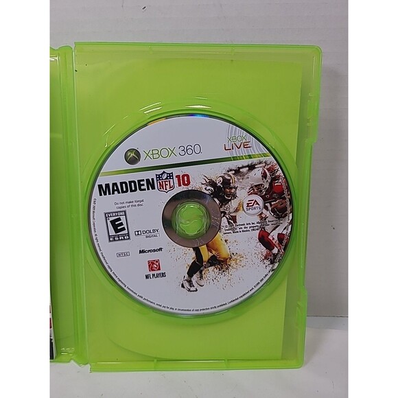Madden NFL 10 (Microsoft Xbox 360, 2009) CIB - Picture 4 of 5